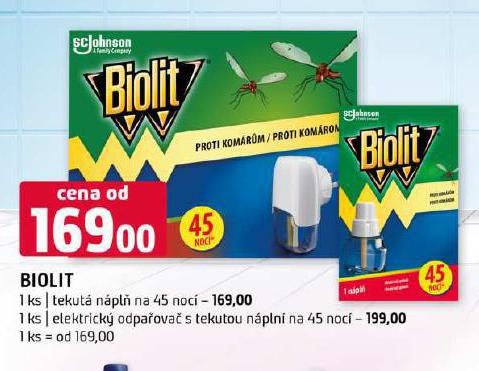BIOLIT ELEKTRICK ODPAOVA