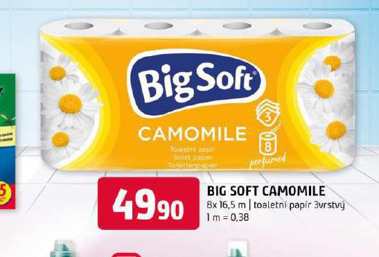 BIG SOFT CAMOMILE TOALETN PAPR