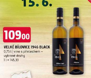 VELK BLOVICE 1946 BLACK