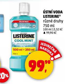 LISTERINE STN VODA