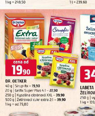 DR. OETKER GELFIX SUPER PLUS 4:1