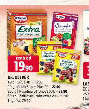 DR. OETKER KYSELINA CITRONOV XXL