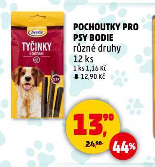 BODIE POCHOUTKY PRO PSY