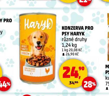 KONZERVA PRO PSY HARYK