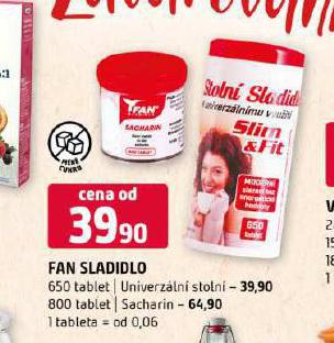 FA SLADIDLO SACHARIN