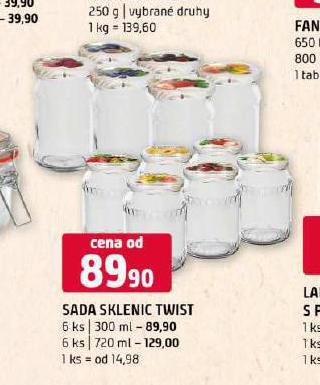 SADA SKLENIC TWIST