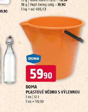 PLASTOV VDRO S VLEVKOU