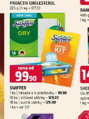 SWIFFER NSADA A 4 PRACHOVKY