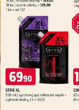 STR8 XL SPRCHOV GEL NHRADN NPL