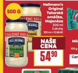 HELLMANNS TATARSK OMKA, MAJONZA