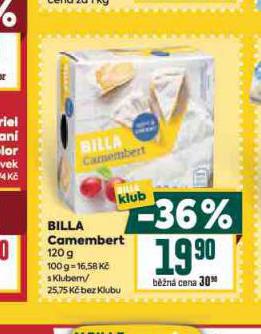 BILLA CAMEMBERT