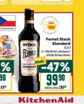 FERNET STOCK STANDARD