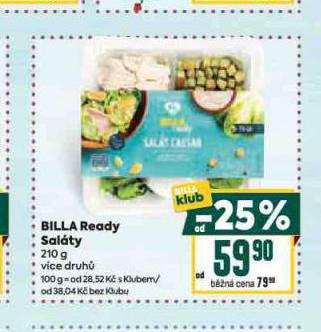 BILLA READY SALTY