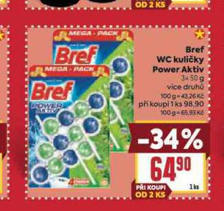 BREF WC KULIKY POWER AKTIV