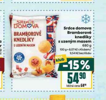 BRAMBOROV KNEDLKY S UZENM MASEM