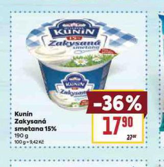 KUNN ZAKYSAN SMETANA 15%