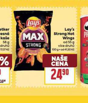 LAYS STRONG HOT WINGS