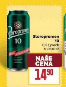 PIVO STAROPRAMEN 10