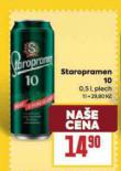 PIVO STAROPRAMEN 10