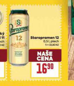 PIVO STAROPRAMEN 12