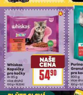 WHISKAS KAPSIKY PRO KOKY