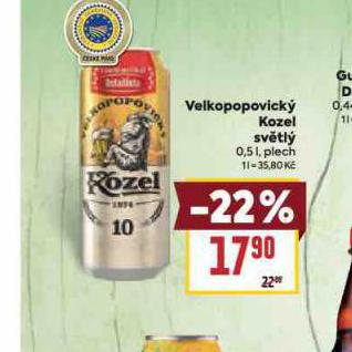 PIVO VELKOPOPOVICK KOZEL 10