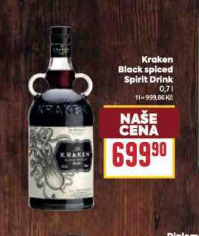 KRAKEN BLACK SPICED SPIRIT DRINK