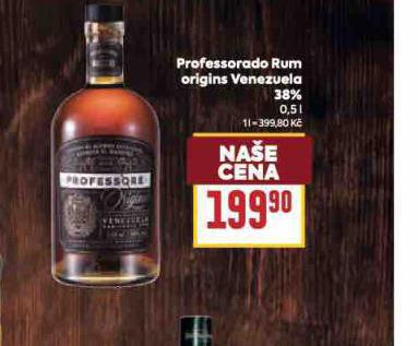 PROFESSORADO ORIGINS VENEZUELA CARIBBEAN RUM