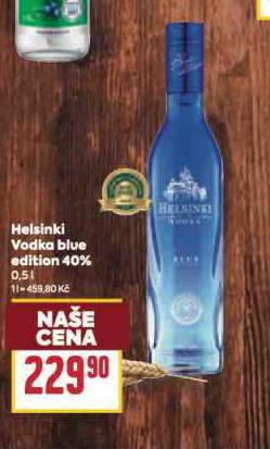 HELSINKI VODKA BLUE EDITION 40%