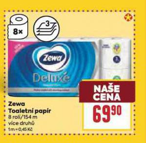 ZEWA DELUXE TOALETN PAPR