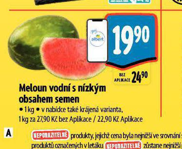 MELOUN VODN S NZKM OBSAHEM SEMEN