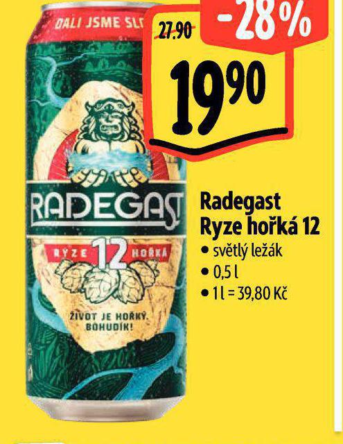 PIVO RADEGAST RYZE HOK 12
