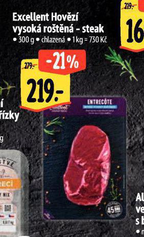 EXCELLENT HOVZ VYSOK ROTN - STEAK