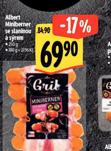 MINIBERNER SE SLANINOU A SREM