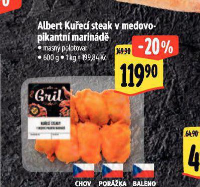 KUEC STEAK V MEDOVO-PIKANTN MARIND
