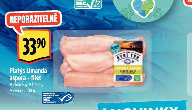 PLATS LIMANDA ASPERA  - FILET
