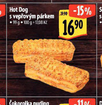 HOT DOG S VEPOVM MASEM
