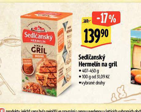 SEDLANSK HERMELN NA GRIL