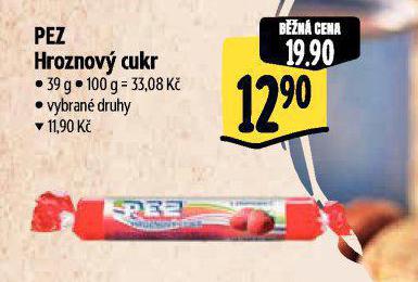 PEZ HROZNOV CUKR