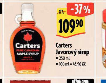CARTERS JAVOROV SIRUP
