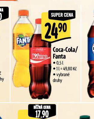 COCA COLA, FANTA