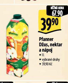 PFANNER DUS, NEKTAR A NPOJ
