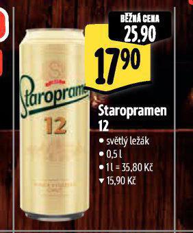 PIVO STAROPRAMEN 12