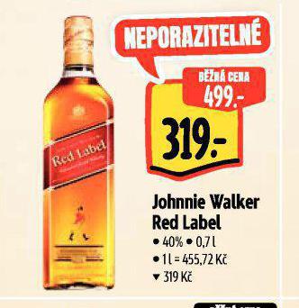 JOHNNIE WALKER RED LABEL