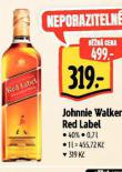 JOHNNIE WALKER RED LABEL