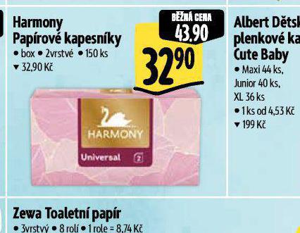 HARMONY PAPROV KAPESNKY
