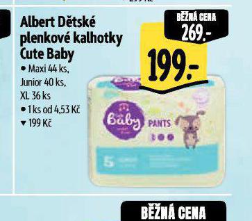ALBERT DTSK PLENKY CUTE BABY