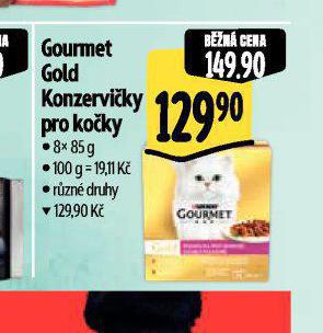 GOURMET GOLD KONZERVIKY PRO KOKY