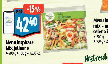 MENU INSPIRACE MIX JULIENNE