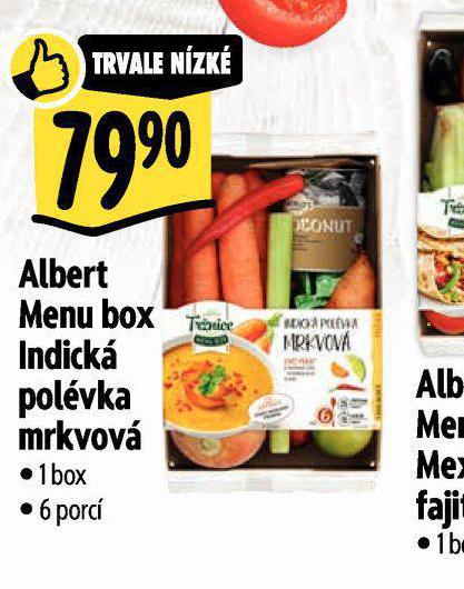 ALBERT MENU BOX INDICK MRKVOV POLVKA